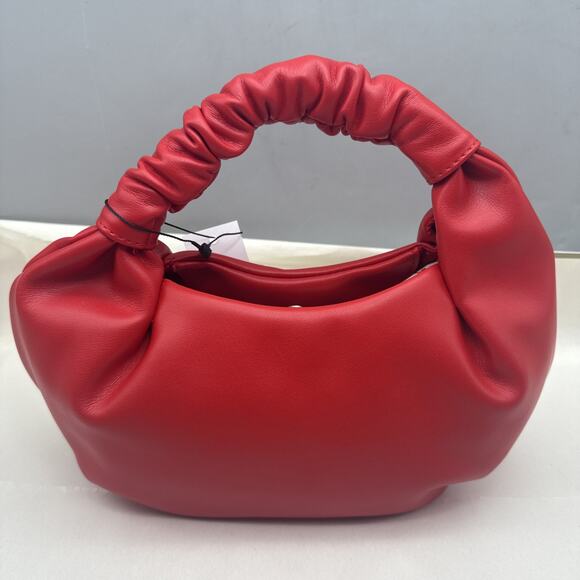 The Drop Women's Addison Soft Volume Top-Handle Bag Small Red 85NJ B09K12 *READ - Picture 5 of 16